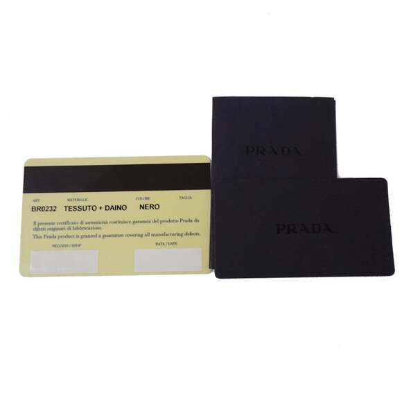 Prada PRADA Women's Brand Handbag Shoulder Bag One-Shoulder Leather Black BR0... - Picture 9 of 16